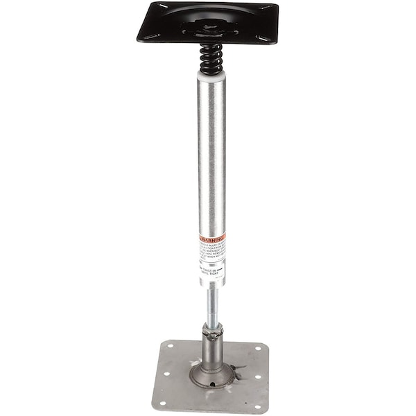 Attwood SWIVL-EZE Lock'N-Pin 3/4in Pedestal Kit 13in Post 7in x 7in Stainless Steel Base Plate 977339-T - main